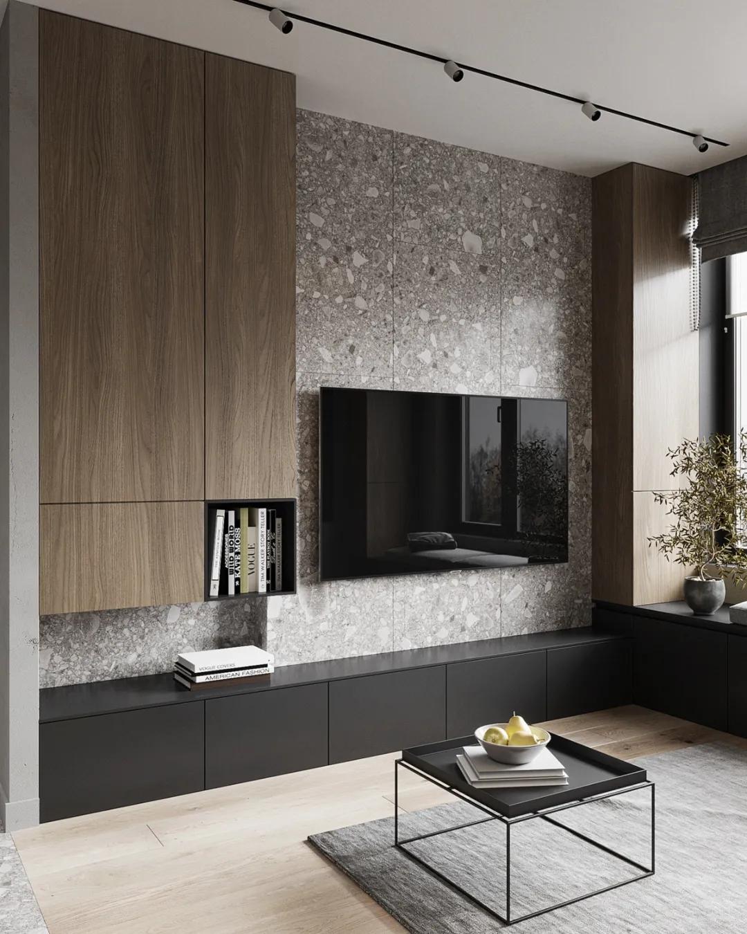 客厅装修设计高级感大气,客厅极简高级感设计