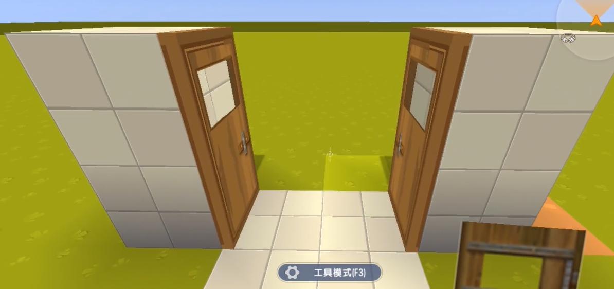 迷你世界不用开关的门,迷你世界感压板怎么做自动门