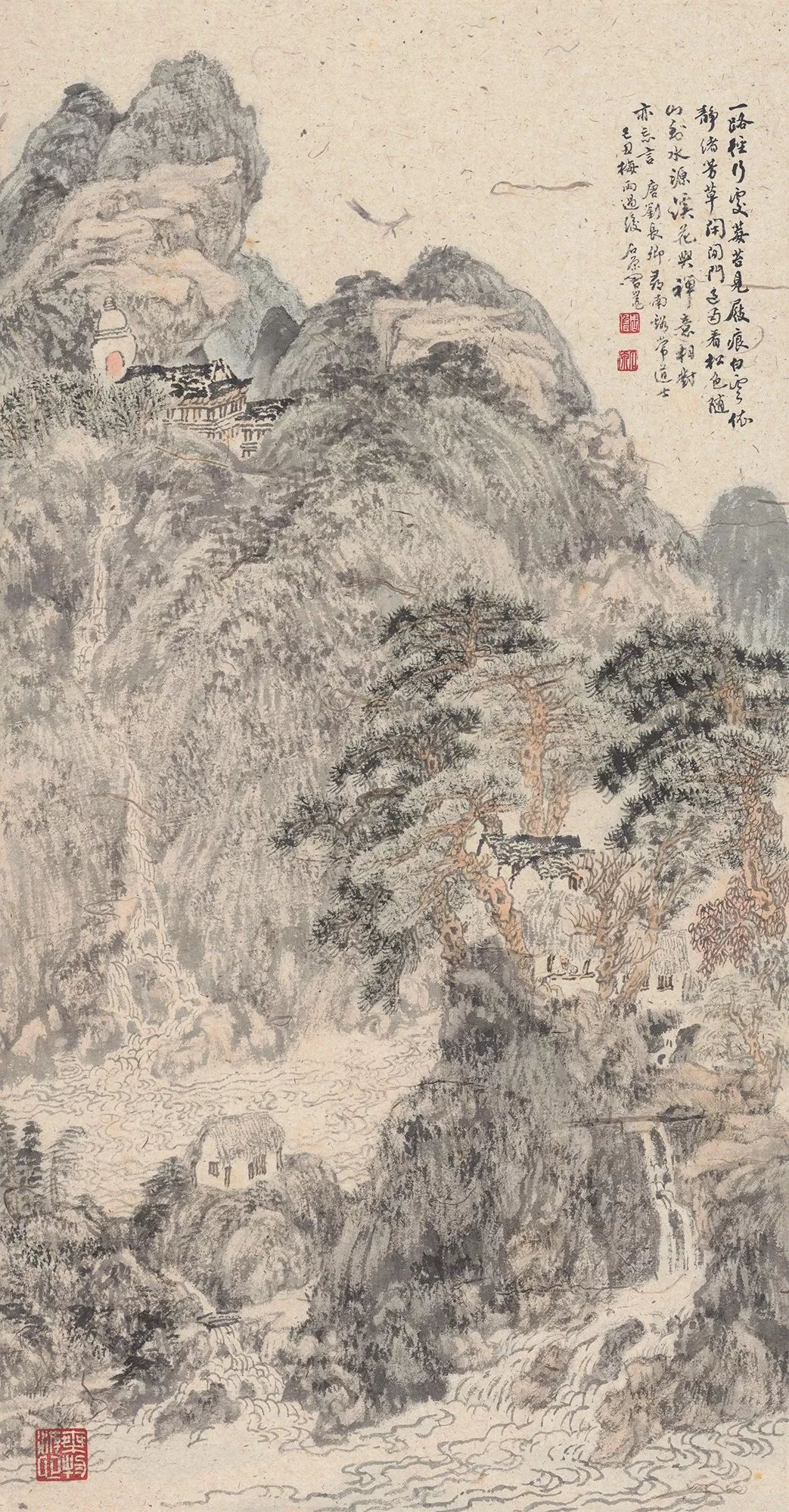 周玉峰水彩,周玉峰书画