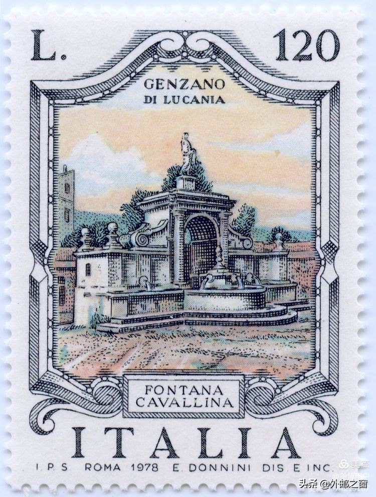 1987年意大利艺术文化遗产邮票,意大利稀少邮票