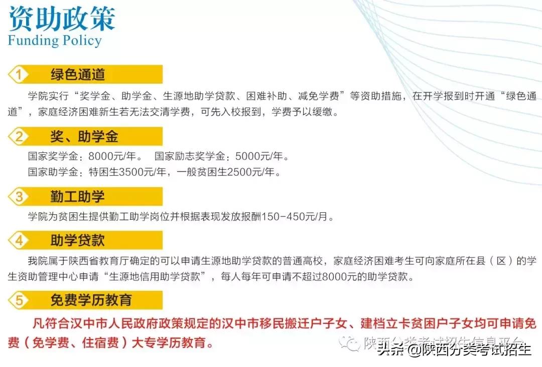 汉中职业技术学院招生名单,汉中职业技术学院招生简章封面