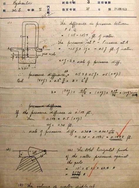 钱学森手稿作品欣赏,钱学森手稿书法欣赏