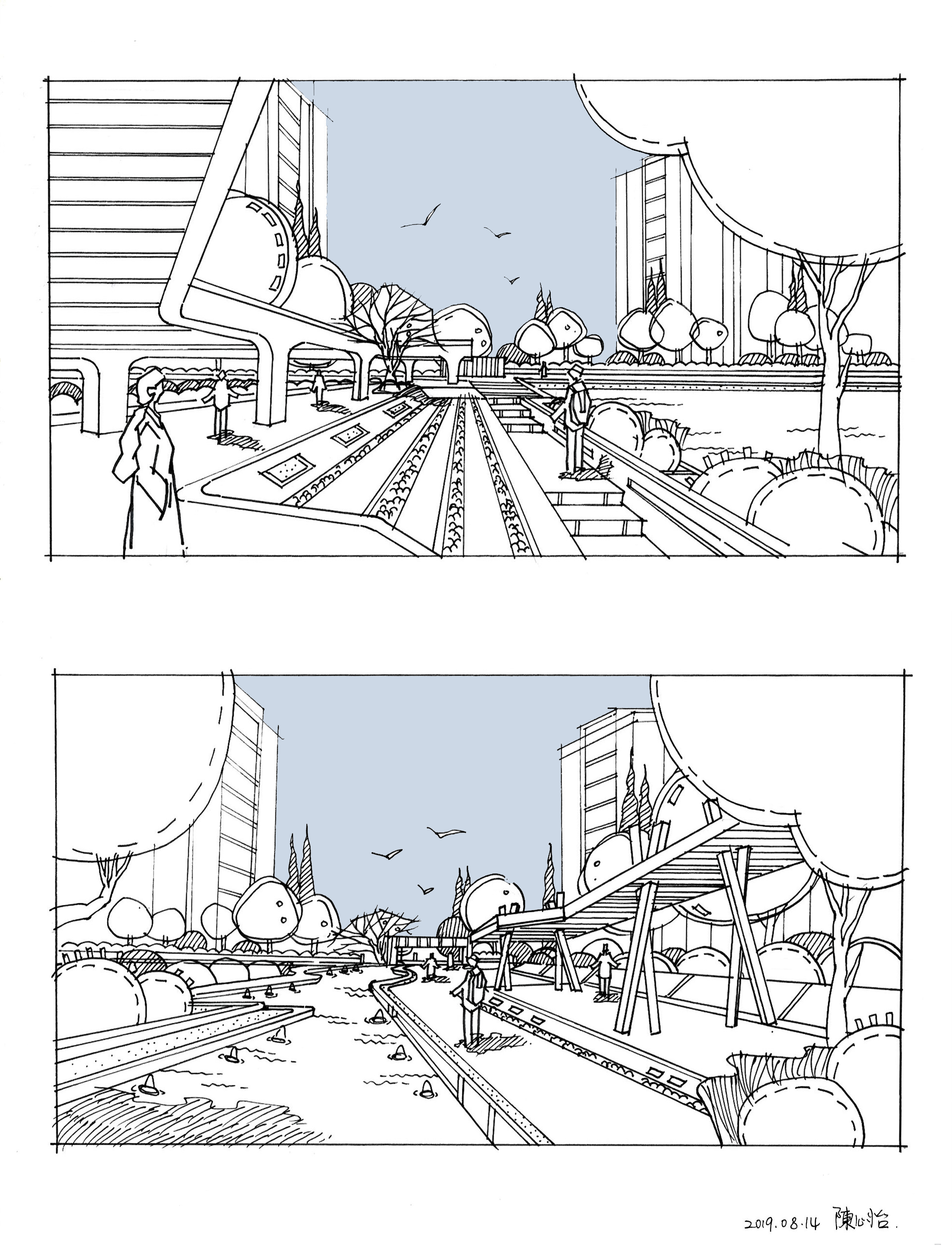 建筑手绘训练方法,建筑设计手绘教程