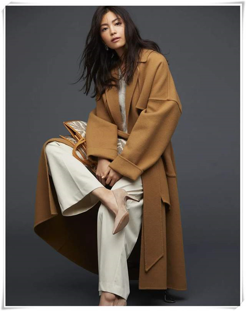 长大衣可以搭配长阔腿裤吗,长大衣阔腿裤优雅高级谁穿谁美