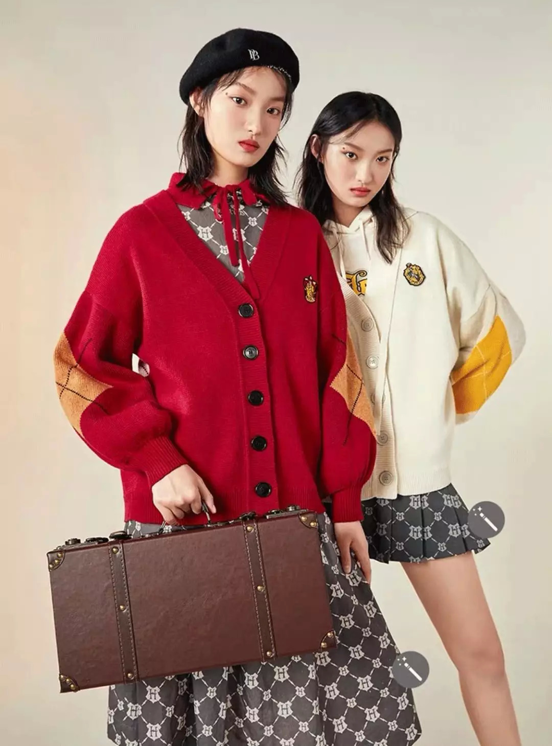 周冬雨刘雯同款毛衣,大表姐刘雯同款绿色开衫毛衣