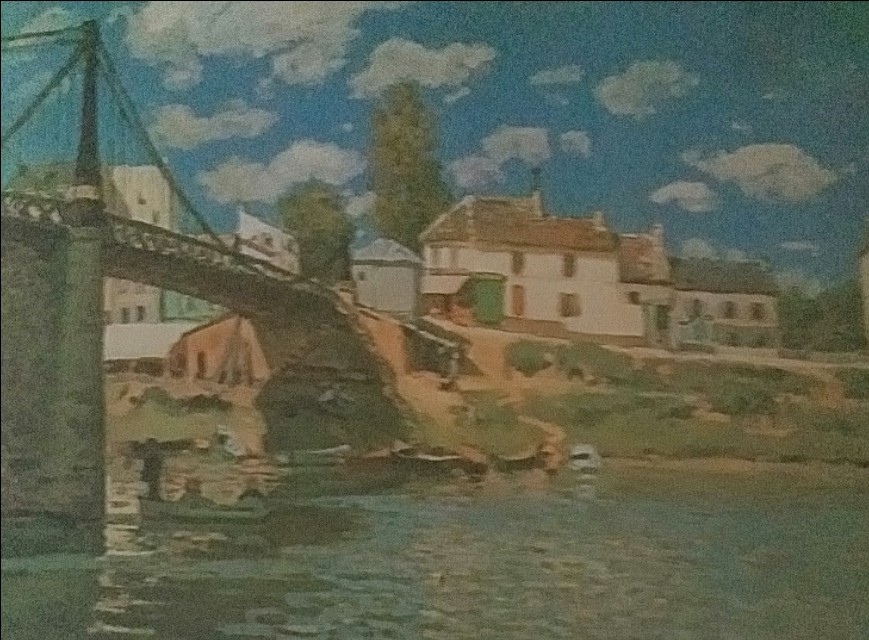 画家对裸体画力不从心,以画风明媚十足的2幅油画,表达艺术乐趣