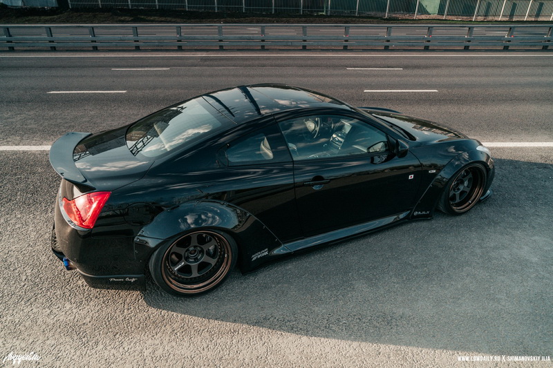 英菲尼迪g37外观改装2010款,英菲尼迪g37改装lb包围效果