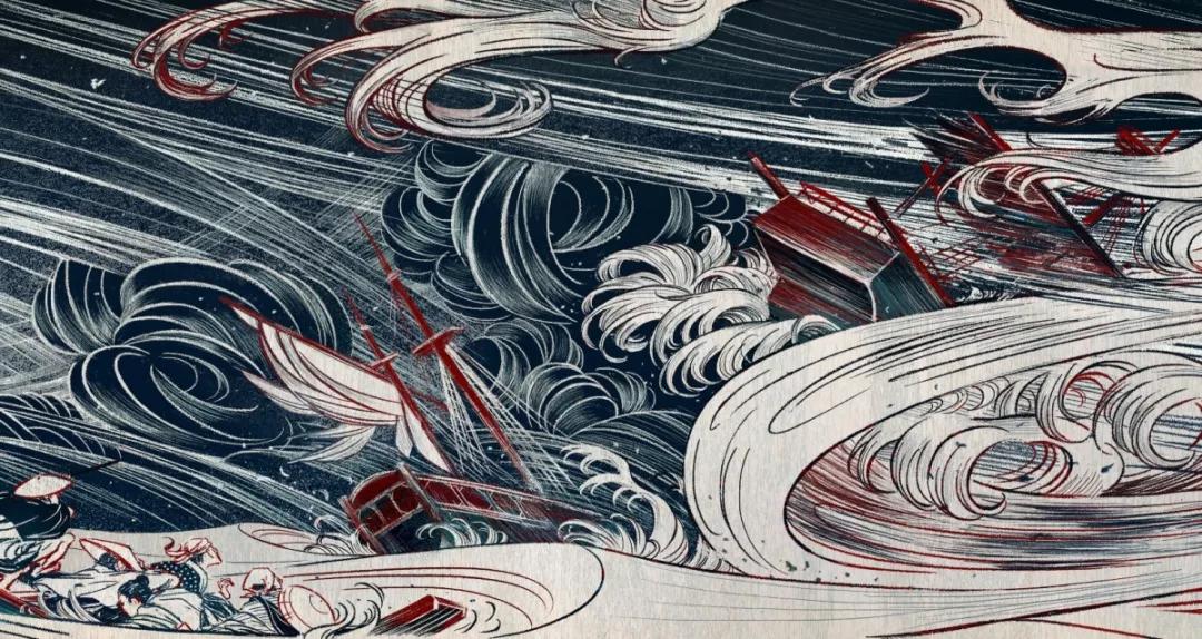 她画的这套《神秘博士》中国风系列，“美哭了”万千网友