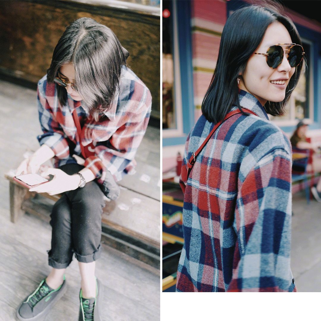 刘雯最近节目穿搭,刘雯穿搭简单款