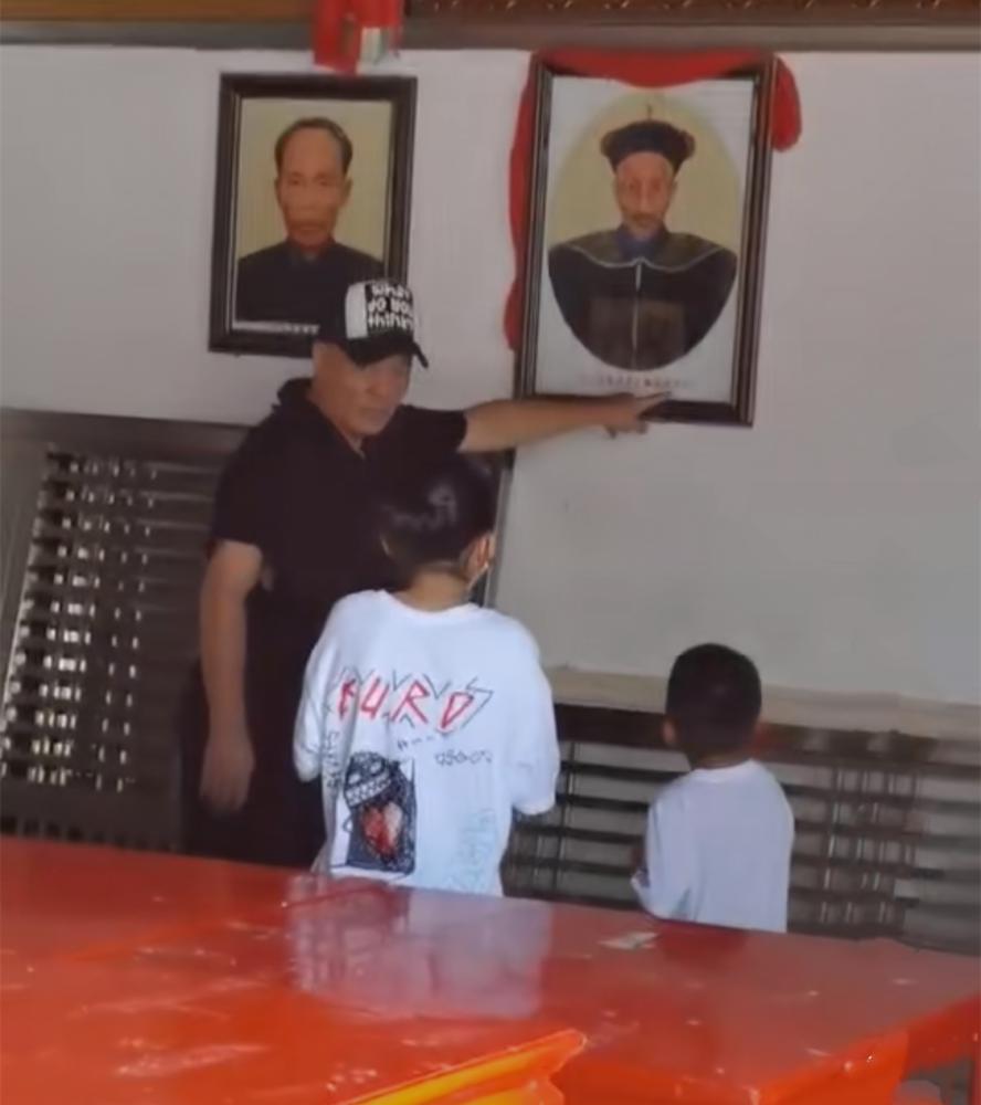 陈小春新店开业，港圈“大佬”齐捧场，60岁程东祭祖归来精神好