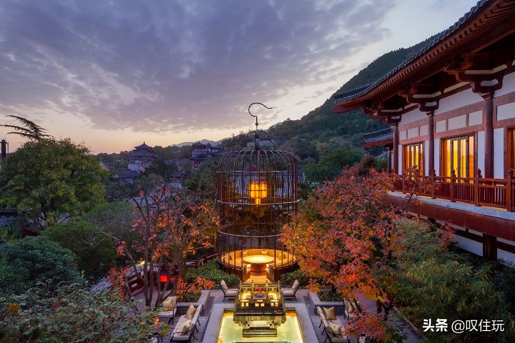 西安杨贵妃同款泡池酒店,杨贵妃西安温泉