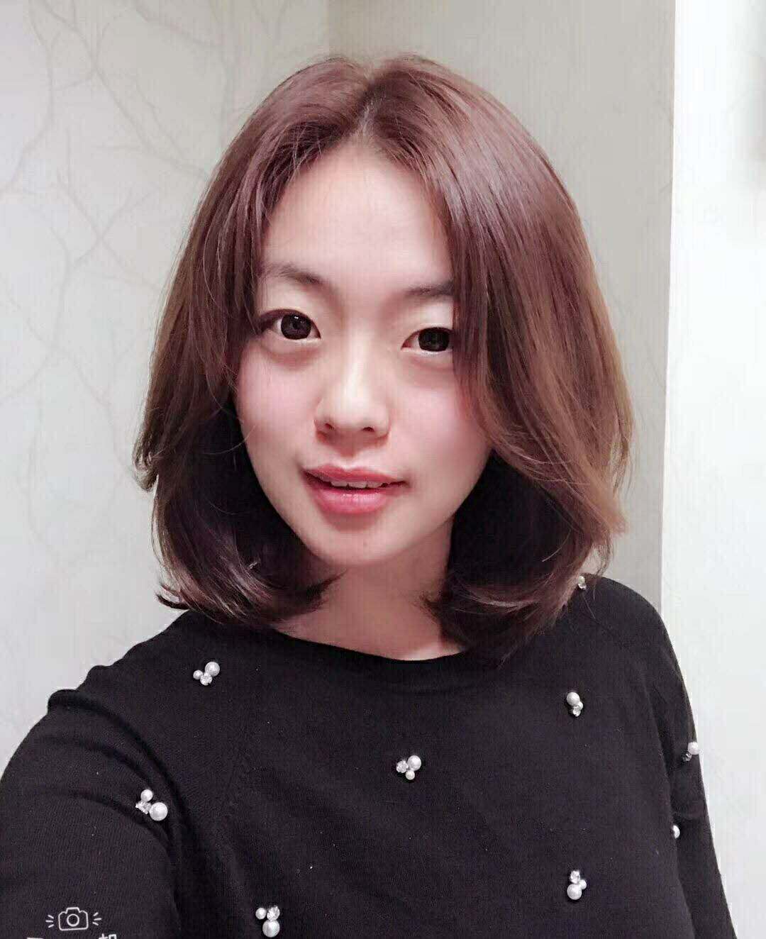 适合大脸头发少的中短发发型,适合发量少的发型短发日系