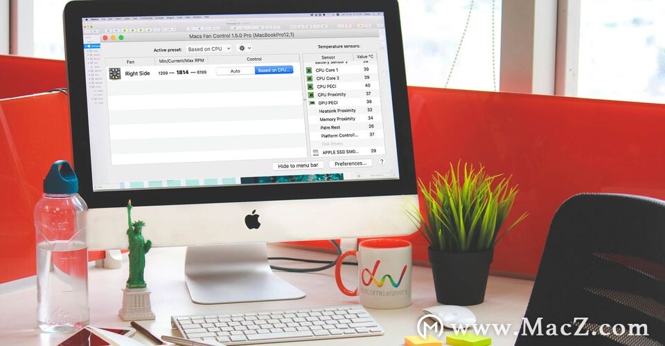 mac风扇速度一直很慢,控制macbook风扇