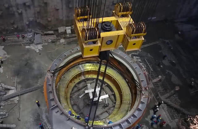 百万千瓦水轮机大功告成,全球最大水轮机