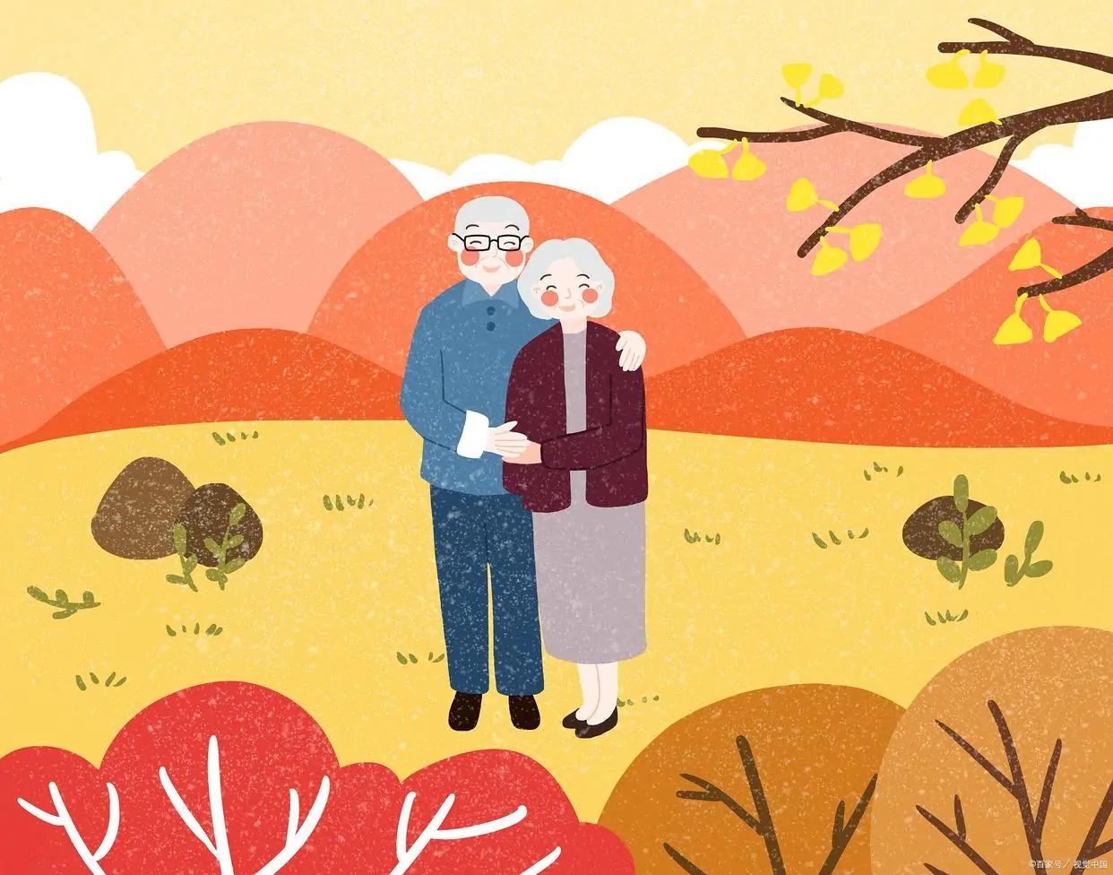 重阳节感恩父母照顾孩子,九九重阳节一定要听父母的话