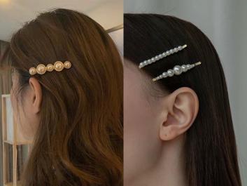 理发店发夹,发夹大号一字夹理发店专用