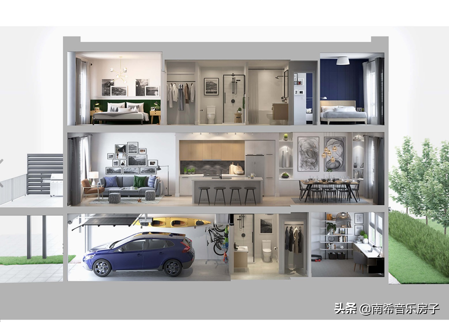 在加拿大温哥华住城市镇屋（Townhouse）的利与弊