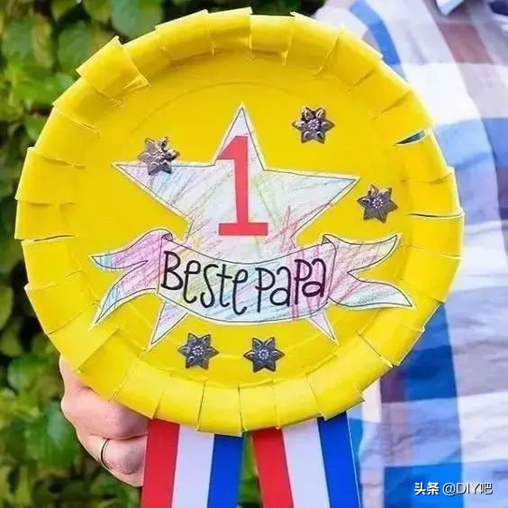 父亲节礼物手工教程使用白色的纸,8-12岁父亲节手工礼物卡纸