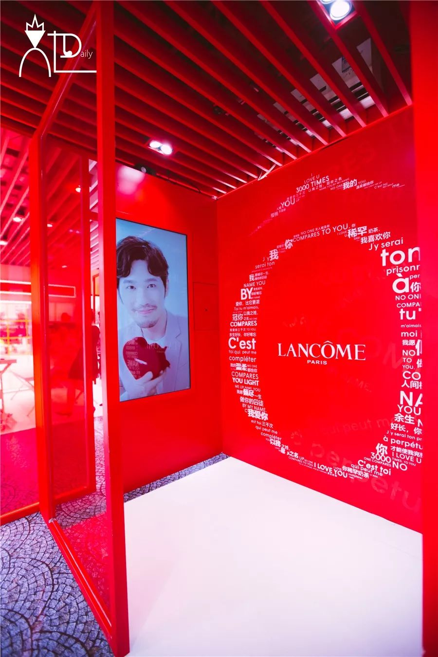 兰蔻情人节礼物口红开箱,兰蔻七夕节限定口红单支装