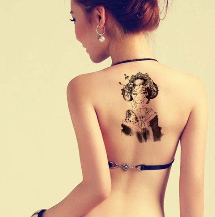 *袜丝**美女性感纹身