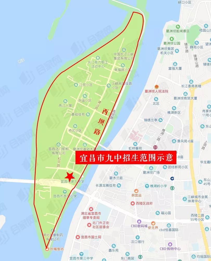西陵区小学对应楼盘,西陵区2023年中小学划片