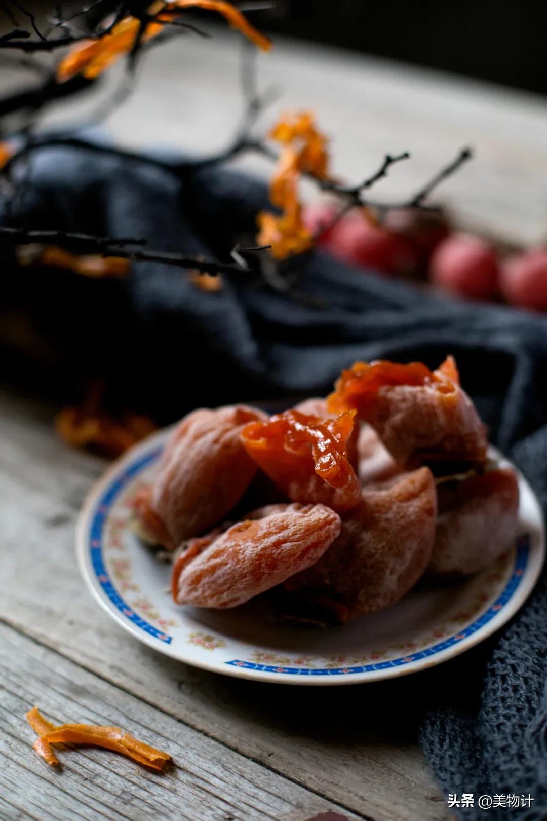 柿子红了人像摄影,柿子红了