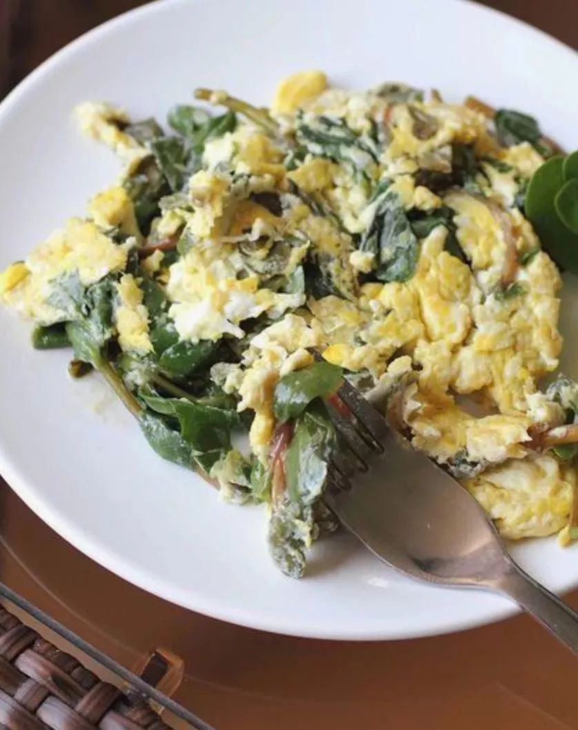 马齿苋炒鸡蛋下饭简单做法,马齿苋炒鸡蛋的功效与作用及禁忌