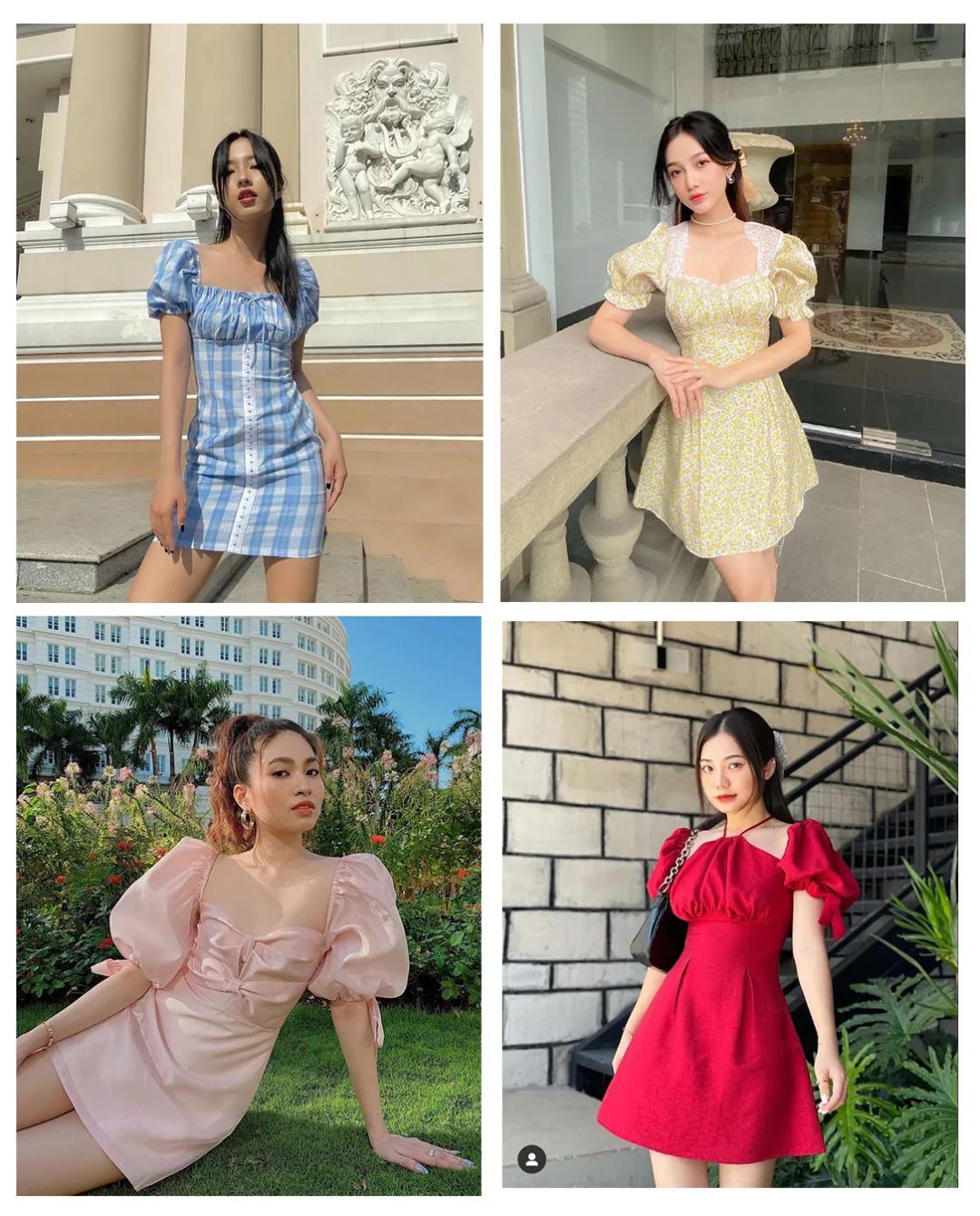 越南人的裙子,越南人做衣服