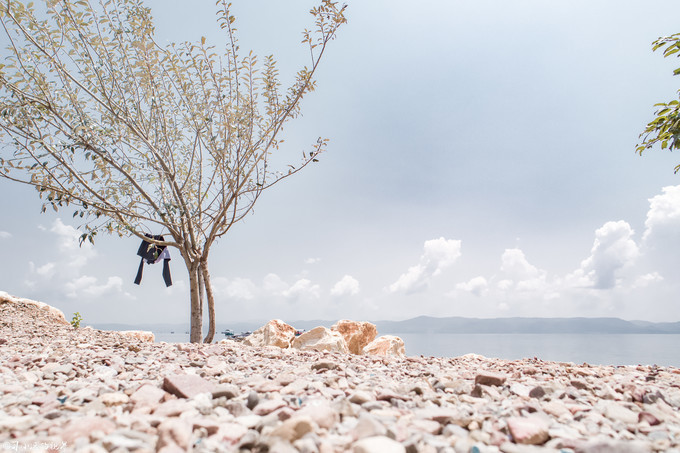 2001年抚仙湖水下古城真实视频,罕见的湖泊风光摄影