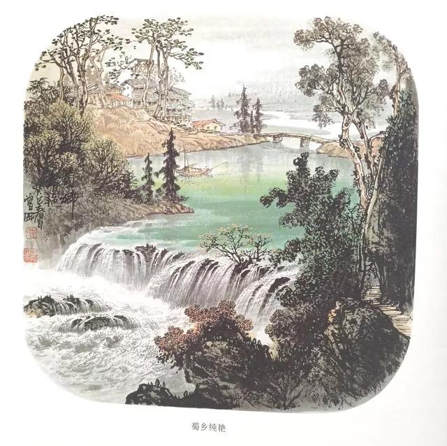 曾刚国画山水技法4,曾刚雪景国画山水画图片