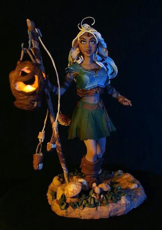 软陶制作手工海绵宝宝的菠萝屋,新手软陶白陶手工教程