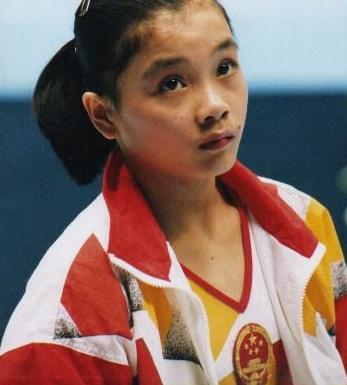 亚特兰大奥运会女子体操莫慧兰,体操莫慧兰比赛照片