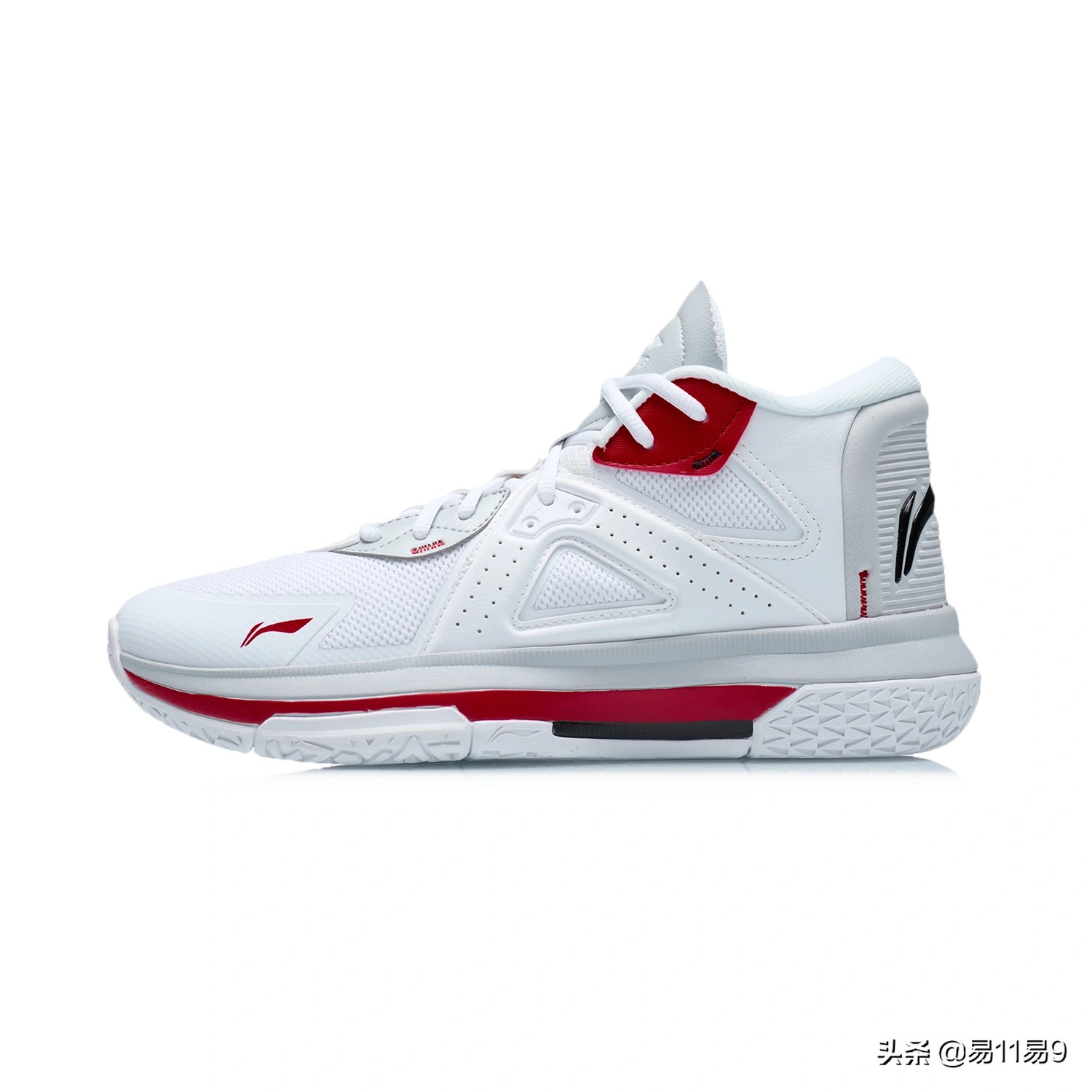 李宁队徽emblem篮球鞋测评,李宁队徽emblem淡奶紫篮球鞋