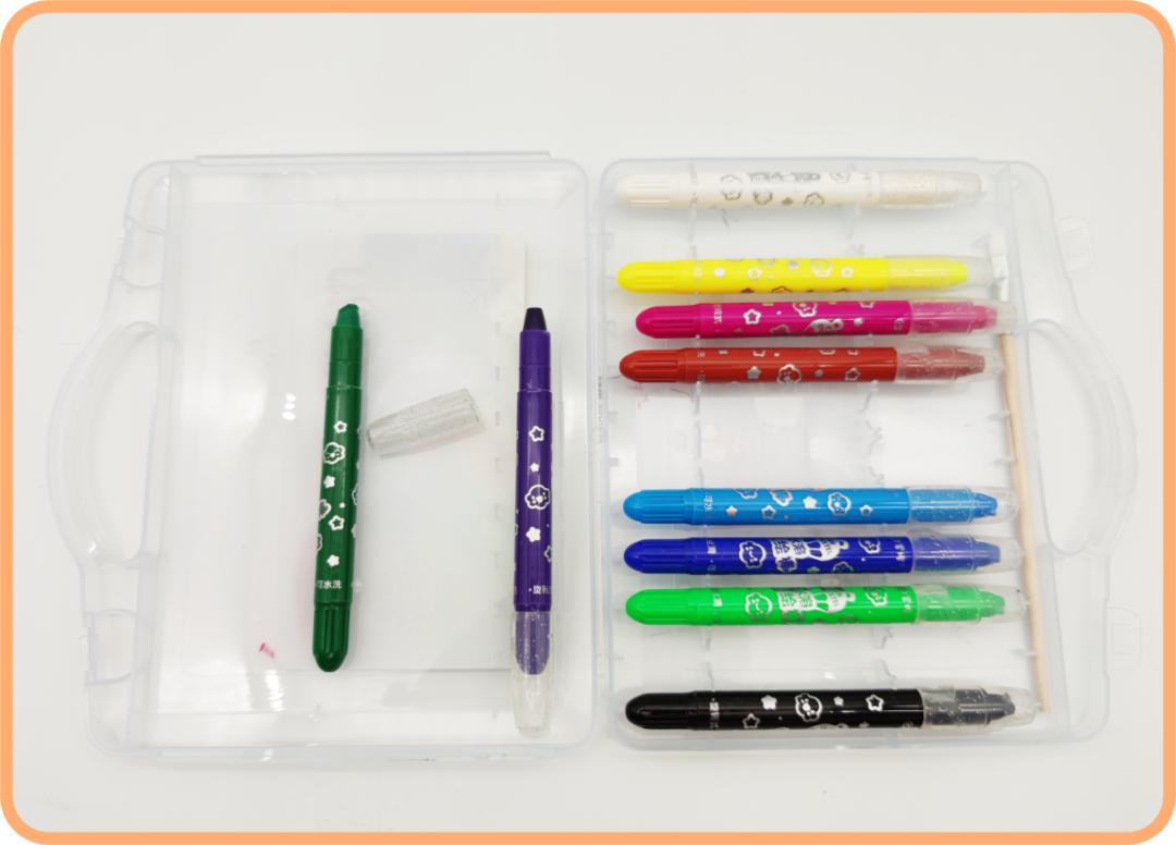 儿童蜡笔油画棒,18色蜡笔油画棒