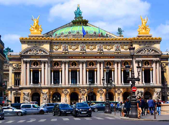 法国巴黎绝美的景色,走进法国巴黎的街头