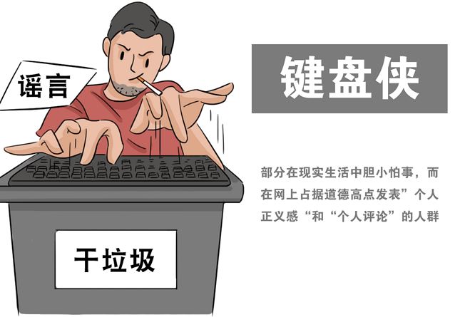 键盘侠的盲目自信源于何处,你是键盘侠么如何理性看待键盘侠