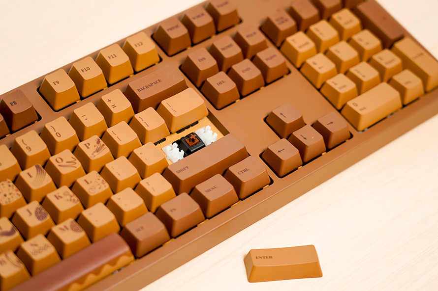 黑爵键盘巧克力,巧克力键盘与机械键盘