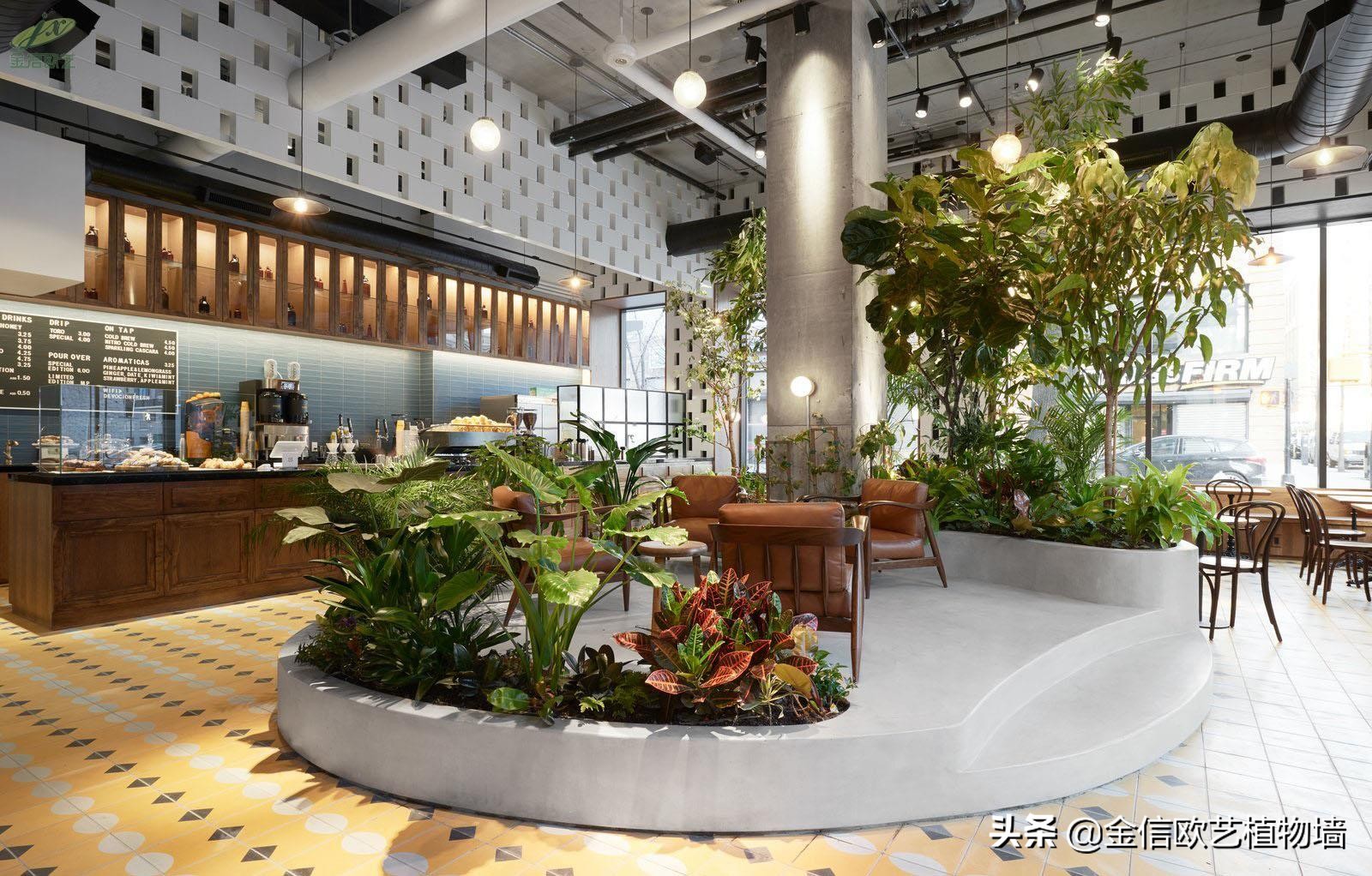 咖啡厅复古壁挂墙设计图,露天咖啡厅设计说明