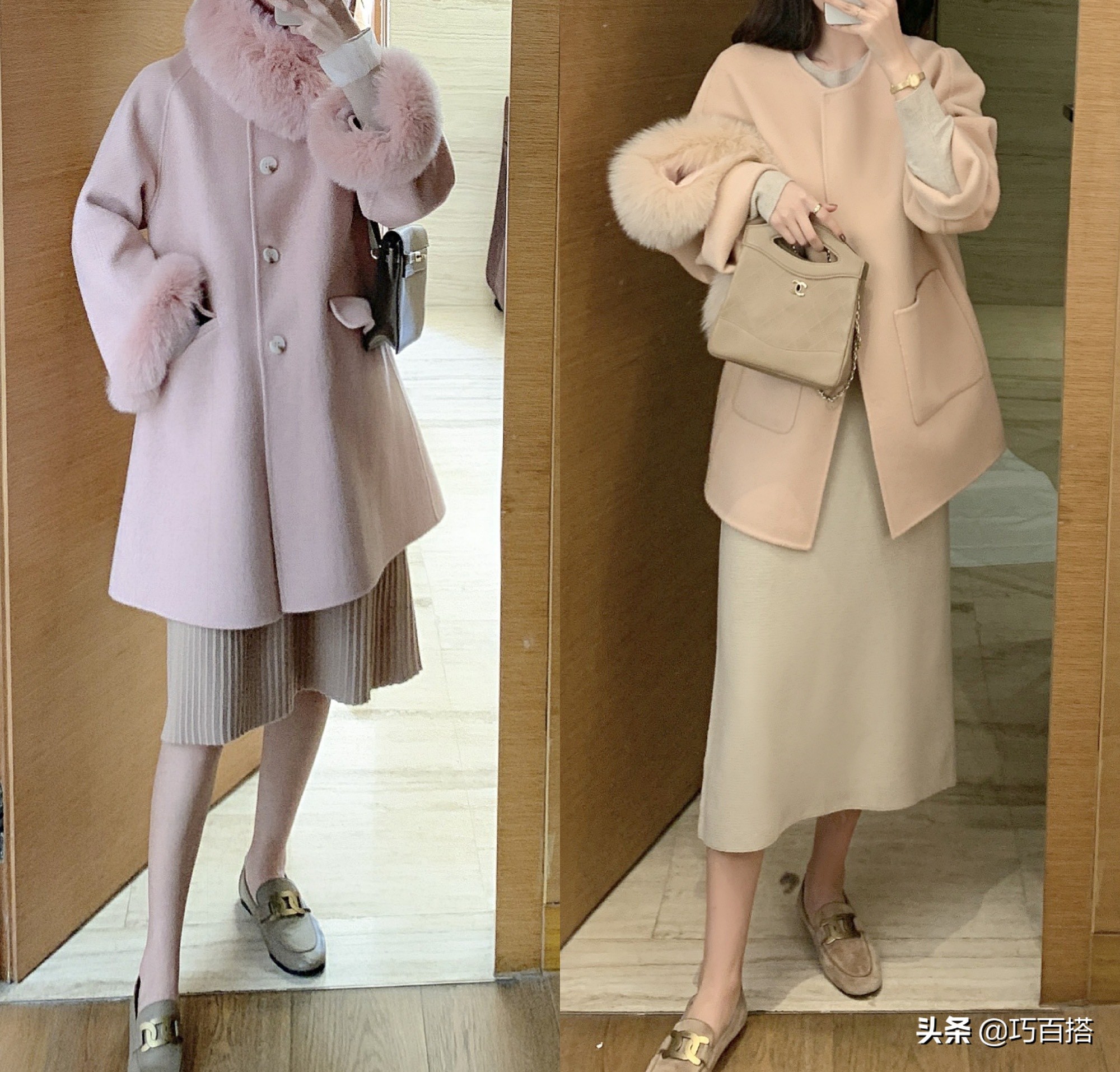 漂亮的姑娘都在穿什么大衣,漂亮的女人穿什么都好看