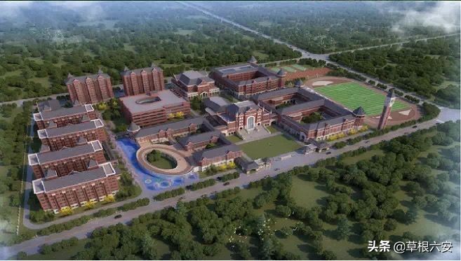 六安最新学校规划,六安外国语学校图片