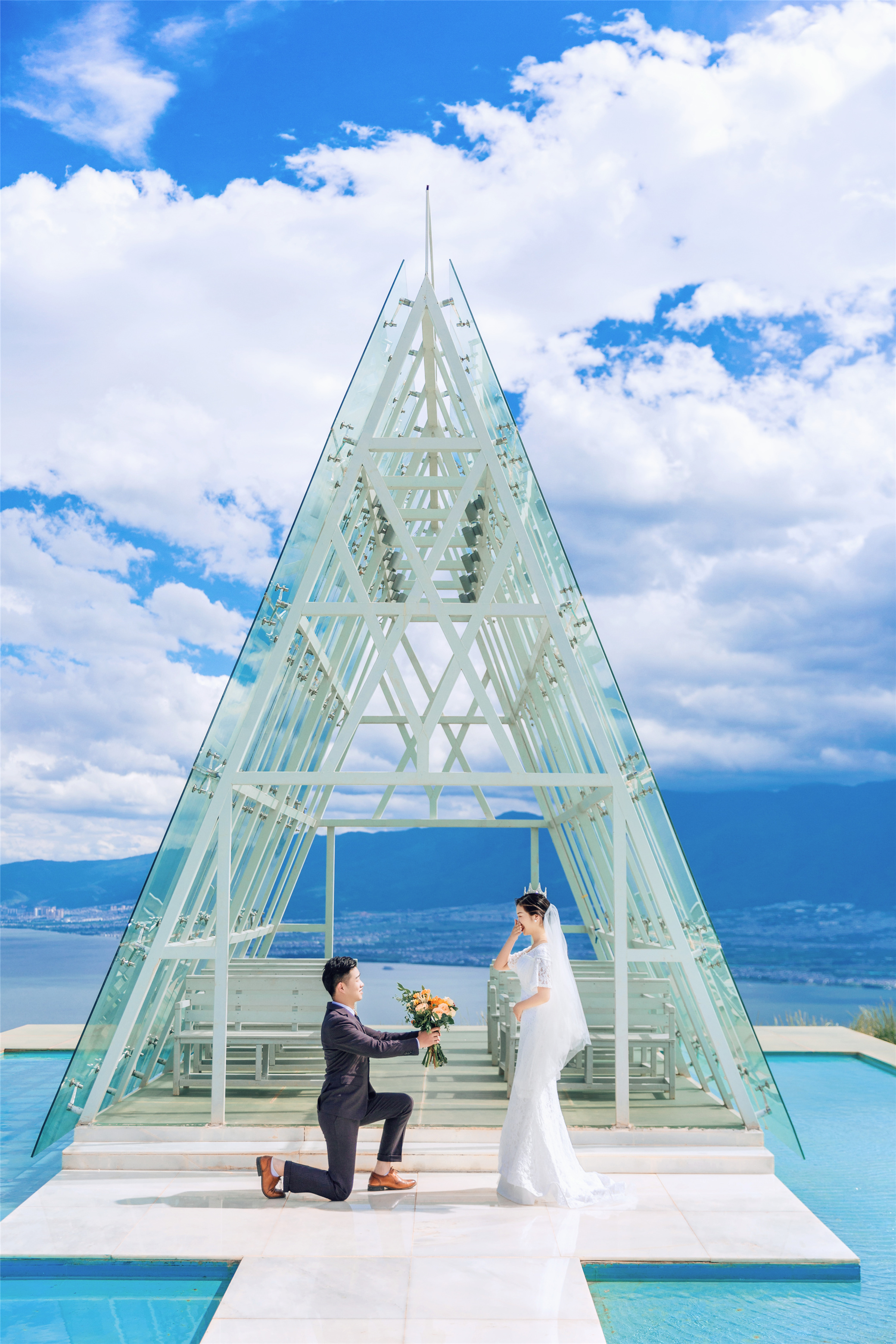 顶不住的诱惑！五个神仙大理婚纱摄影工作室，客片比样片还美