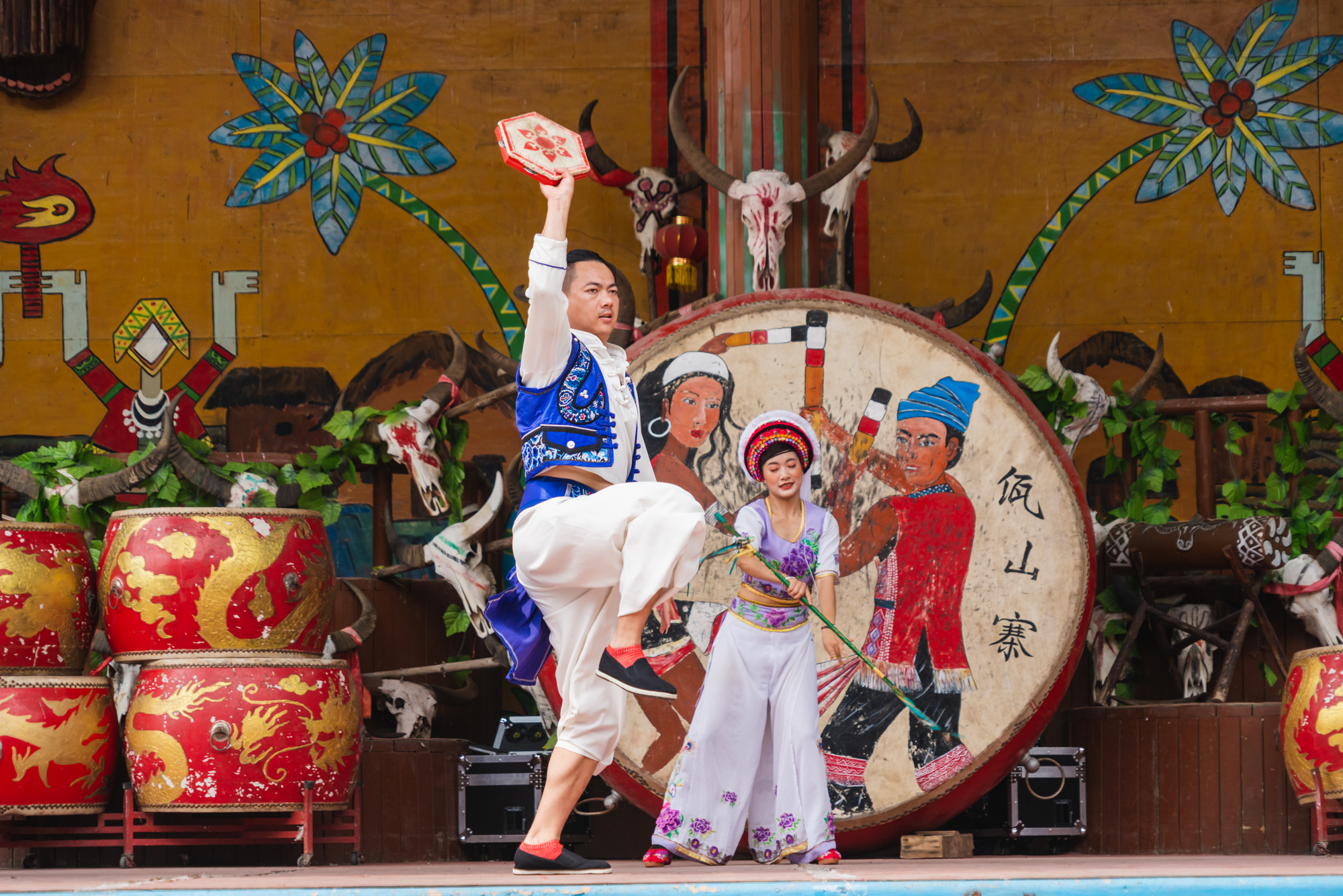 四月去过了心心念念的泼水节,夏日的欢乐泼水节