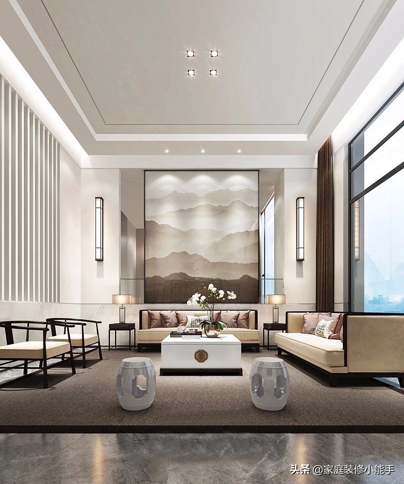 中式装修风格屏风,中式室内设计屏风