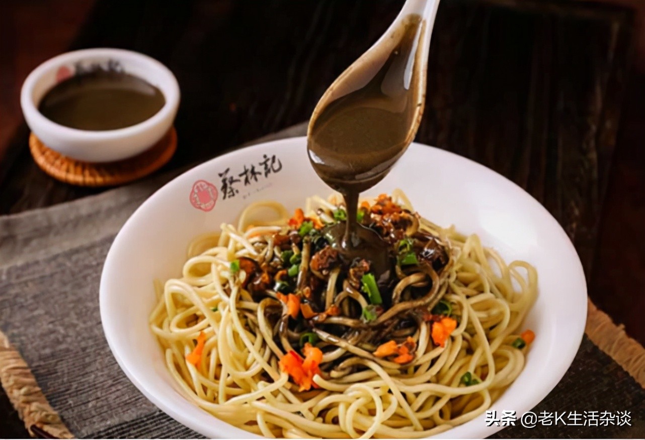 热干面蔡林记官方旗舰店老字号,蔡林记热干面的诞生史