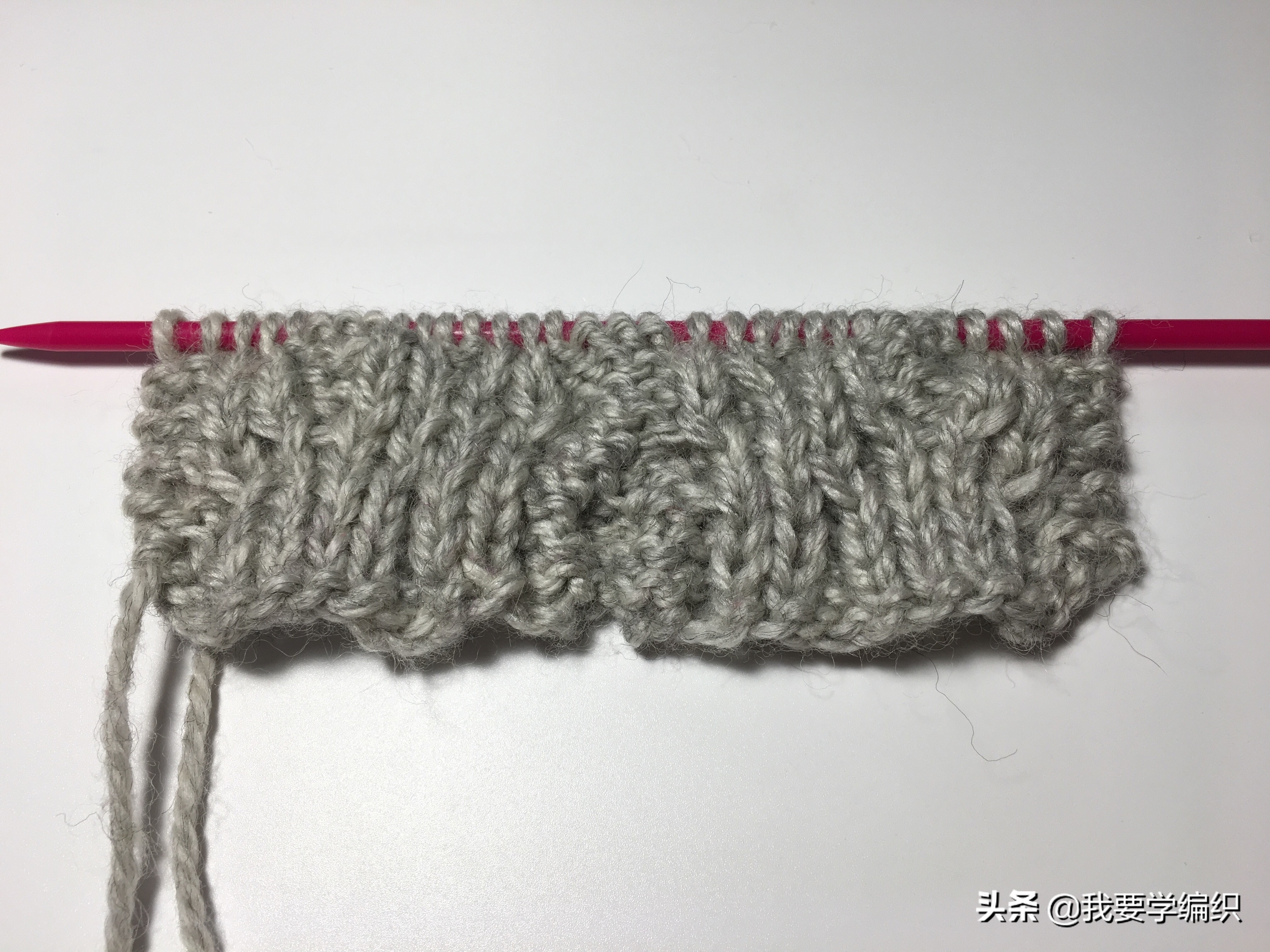 双扭麻花围巾教程,经典麻花围巾教程