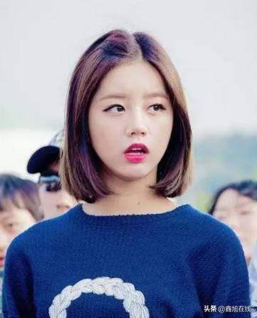 圆脸适合的短发发型烫发,有什么适合圆脸的短发