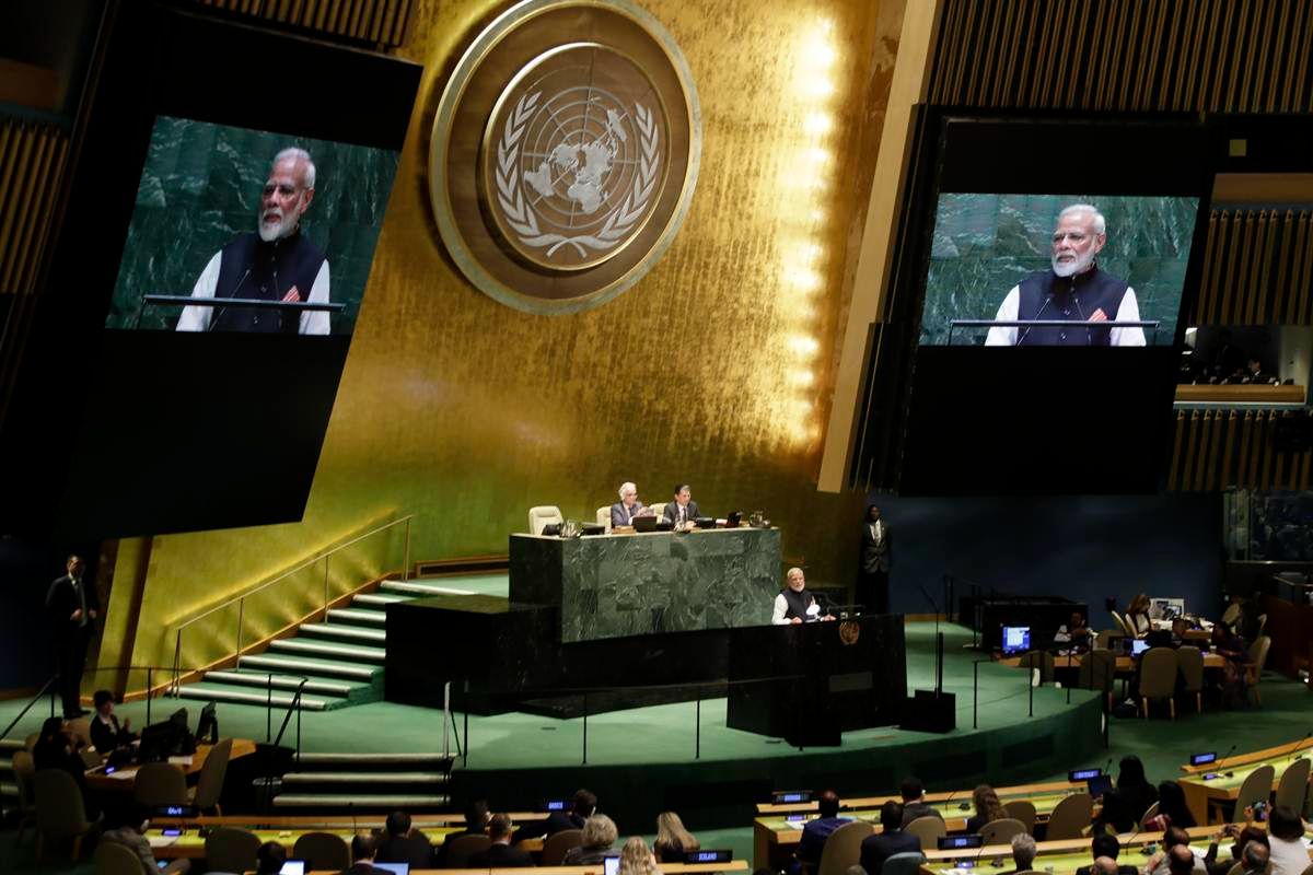 印度入常之心不死,莫迪在联合国大会发问:还要让我们等多久?