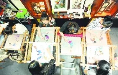 原来好汉绣是这样做出来的