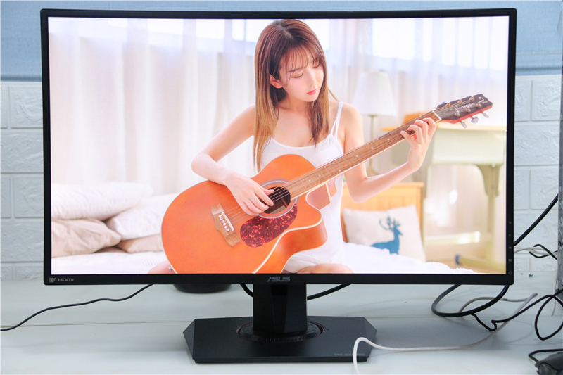 华硕vg27vq曲面屏,华硕vg27aq怎么调最佳画质