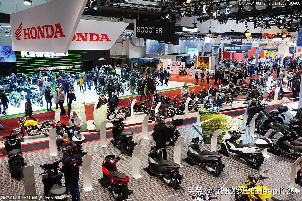老司机带你逛欧洲布城摩托车展,3——Honda本田篇